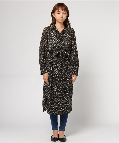 STUDIOUS（ステュディオス）の「【STUDIOUS】ダークフラワーガウンＯＰ（その他トップス・レディース・マルチ・FREE）」の2枚目の写真