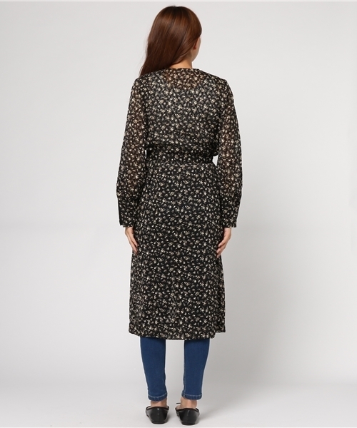 STUDIOUS（ステュディオス）の「【STUDIOUS】ダークフラワーガウンＯＰ（その他トップス・レディース・マルチ・FREE）」の4枚目の写真