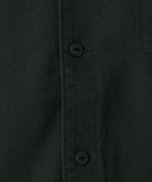 green label relaxing(グリーンレーベルリラクシング)の「ST ビエラ オープンカラー SOLID シャツ / 開襟シャツ ◆(シャツ/ブラウス・メンズ・ダークグレー/ダークブラウン/ダークグリーン/ライトグレー・LARGE/X-LARGE/SMALL/X-SMALL/MEDIUM)」の12枚目の写真