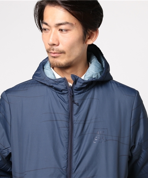 rip curl(リップカール)の「【RIPCURL リップカール】ジャケット/アウター ナイロンジャケット リバーシブル(ナイロンジャケット・メンズ・ネイビー/グレー/ブラック・LARGE/MEDIUM/X-LARGE)」の8枚目の写真