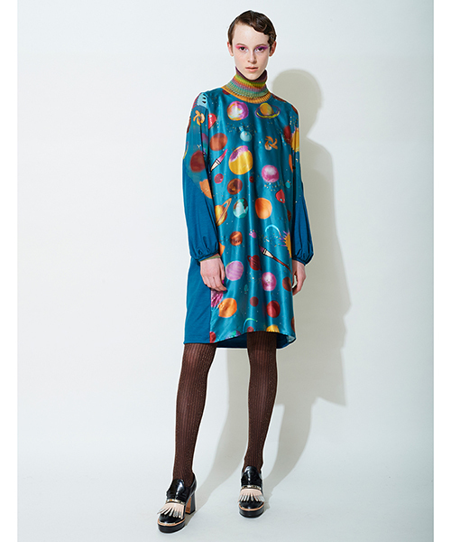 レア！美品！ツモリチサト★おはなガールT シフォン カットソー TSUMORI CHISATO（ツモリチサト）の「TCﾕﾆﾊﾞｰｽｼﾌｫﾝT（ワンピース