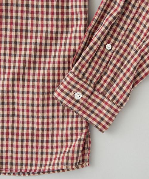 Steven Alan(スティーブンアラン)の「<Steven Alan> VIYELLA CHECK BOX SINGLENEEDLE-BOLD/シャツ ◆(シャツ/ブラウス・メンズ・ブラック/ワインレッド・LARGE/MEDIUM/SMALL/X-LARGE)」の3枚目の写真