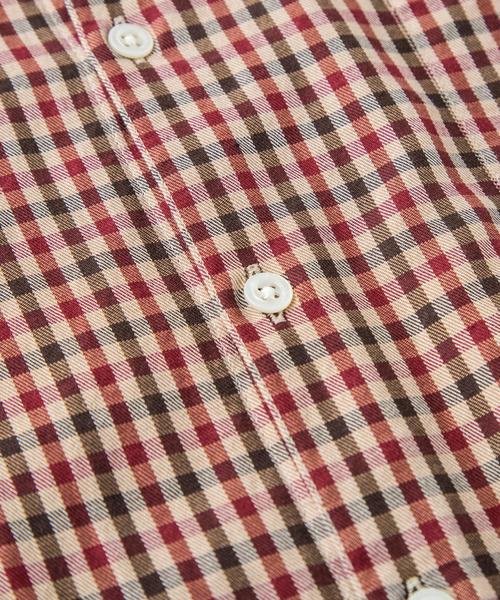 Steven Alan(スティーブンアラン)の「<Steven Alan> VIYELLA CHECK BOX SINGLENEEDLE-BOLD/シャツ ◆(シャツ/ブラウス・メンズ・ブラック/ワインレッド・LARGE/MEDIUM/SMALL/X-LARGE)」の8枚目の写真