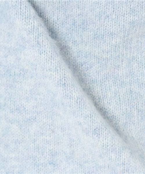 BEAMS BOY（ビームスボーイ）の「Nor’Easterly / シェトランド シャギー クルー 12（ニット/セーター・レディース・ライトグレー/ベージュ/ピンク/ミント/サックスブルー/インディゴブルー・34）」の13枚目の写真
