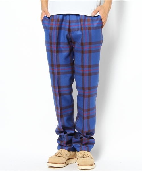 A BATHING APE(アベイシングエイプ)の「TARTAN CHECK TROUSERS(その他パンツ・メンズ・レッド/ブルー/グリーン・X-LARGE/LARGE/MEDIUM/SMALL/XX-LARGE)」の2枚目の写真
