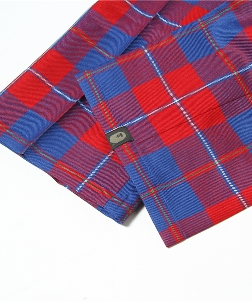 A BATHING APE(アベイシングエイプ)の「TARTAN CHECK TROUSERS(その他パンツ・メンズ・レッド/ブルー/グリーン・X-LARGE/LARGE/MEDIUM/SMALL/XX-LARGE)」の10枚目の写真