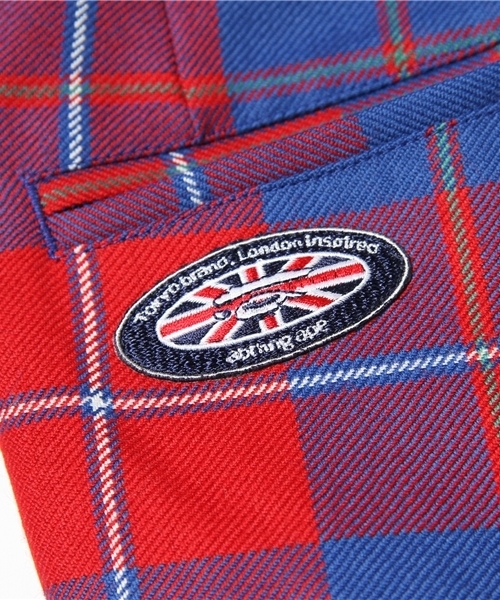 A BATHING APE(アベイシングエイプ)の「TARTAN CHECK TROUSERS(その他パンツ・メンズ・レッド/ブルー/グリーン・X-LARGE/LARGE/MEDIUM/SMALL/XX-LARGE)」の11枚目の写真