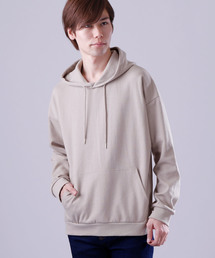 MONO-MART | ドロップショルダーカラーリングプルオーバーパーカー/オーバーサイズスウェット/2018SS(パーカー)