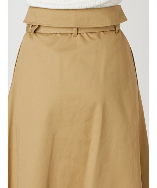 MURUA(ムルーア)の「ワイドベルトLongSK(スカート・レディース・ベージュ/カーキ・1/2)」の7枚目の写真