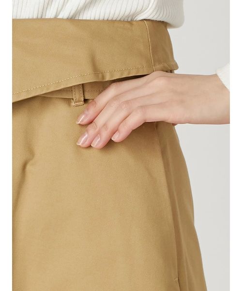 MURUA(ムルーア)の「ワイドベルトLongSK(スカート・レディース・ベージュ/カーキ・1/2)」の8枚目の写真