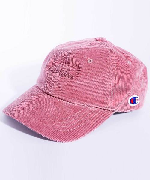 Champion（チャンピオン）の「CHAMPION チャンピオン ロゴ ベースボールキャップ 帽子（キャップ・メンズ・ブラック/ベージュ/ピンク/カーキ・FREE）」の4枚目の写真