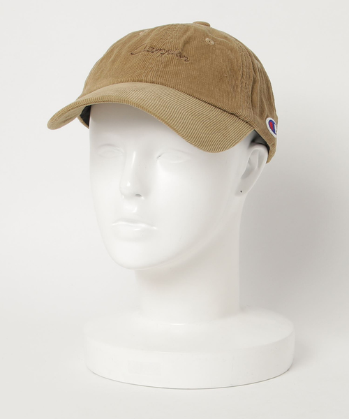 Champion（チャンピオン）の「CHAMPION チャンピオン ロゴ ベースボールキャップ 帽子（キャップ・メンズ・ブラック/ベージュ/ピンク/カーキ・FREE）」の11枚目の写真