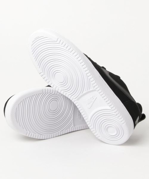 NIKE（ナイキ）の「ナイキ ウイメンズ コートバーロウLOW SL（スニーカー・レディース・ブラック/ホワイト・24cm/23.5cm/23cm/24.5cm）」の3枚目の写真