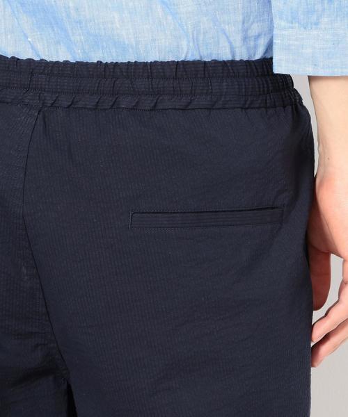 green label relaxing（グリーンレーベルリラクシング）の「SC ストレッチ サッカーイージー 9分丈 クロップド パンツ ◆（その他パンツ・メンズ・ネイビー/オリーブ/グレー・S/XL/XS/L/M）」の10枚目の写真