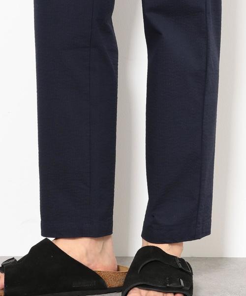 green label relaxing（グリーンレーベルリラクシング）の「SC ストレッチ サッカーイージー 9分丈 クロップド パンツ ◆（その他パンツ・メンズ・ネイビー/オリーブ/グレー・S/XL/XS/L/M）」の11枚目の写真