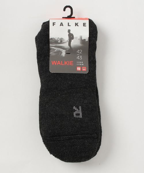 FALKE（ファルケ）の「FALKE / ファルケ　ウォーキー WALKIE（ソックス/靴下・メンズ・チャコールグレー/ライトグレー/ブルー/ダークグレー/レッド/インディゴブルー・L）」の2枚目の写真