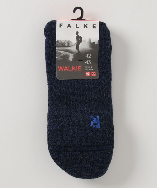 FALKE（ファルケ）の「FALKE / ファルケ　ウォーキー WALKIE（ソックス/靴下・メンズ・チャコールグレー/ライトグレー/ブルー/ダークグレー/レッド/インディゴブルー・L）」の6枚目の写真