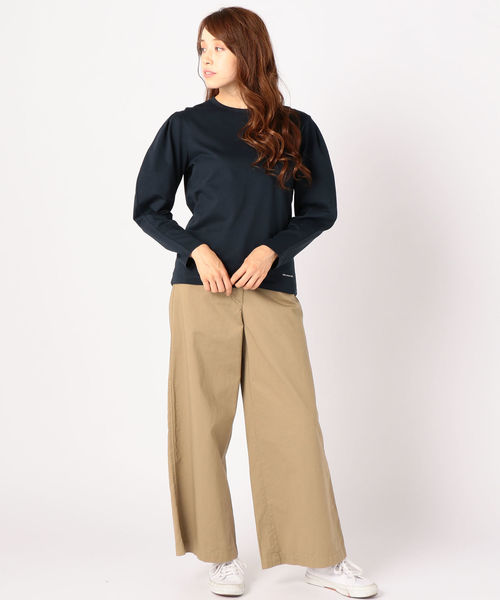 SHIPS（シップス）の「HELDER:パフスリーブカットソー（Tシャツ/カットソー・レディース・ネイビー/ホワイト系その他・ONE SIZE）」の6枚目の写真