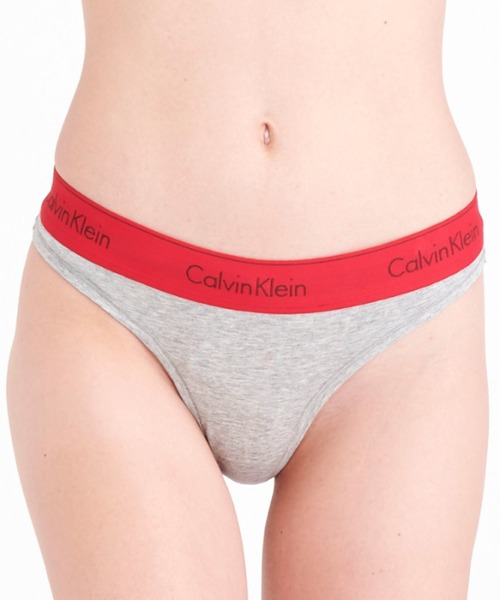 Calvin Klein Underwear（カルバンクラインアンダーウェア）の「Icon Cotton  - ロゴバンドソング（ショーツ・レディース・グレー/その他/ピンク/ブルー/ブラック/ヘザーグレー・X-SMALL/SMALL/MEDIUM/LARGE/S/M/XS/L/XL）」の2枚目の写真