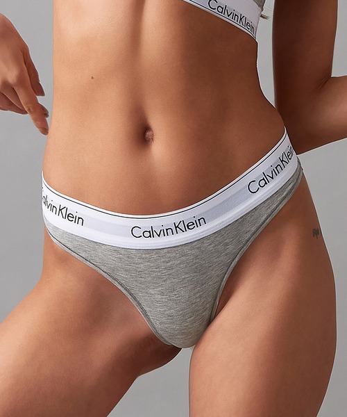 Calvin Klein Underwear（カルバンクラインアンダーウェア）の「Icon Cotton  - ロゴバンドソング（ショーツ・レディース・グレー/その他/ピンク/ブルー/ブラック/ヘザーグレー・X-SMALL/SMALL/MEDIUM/LARGE/S/M/XS/L/XL）」の18枚目の写真