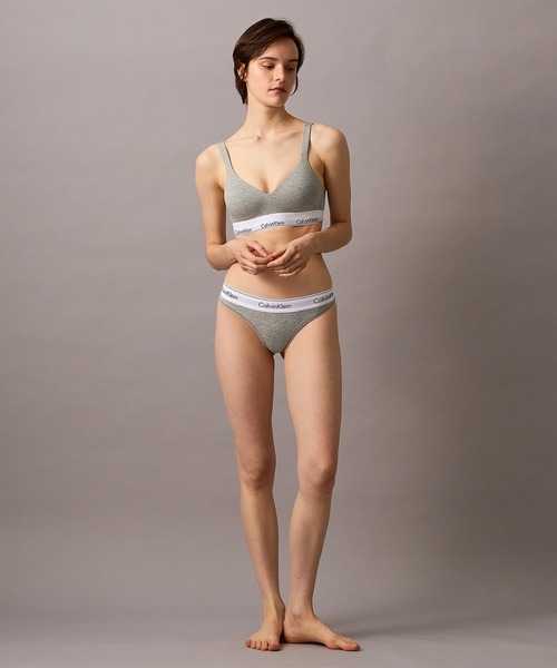 Calvin Klein Underwear（カルバンクラインアンダーウェア）の「Icon Cotton  - ロゴバンドソング（ショーツ・レディース・グレー/その他/ピンク/ブルー/ブラック/ヘザーグレー・X-SMALL/SMALL/MEDIUM/LARGE/S/M/XS/L/XL）」の15枚目の写真