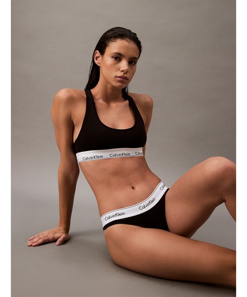 Calvin Klein Underwear（カルバンクラインアンダーウェア）の「Icon Cotton  - ロゴバンドソング（ショーツ・レディース・グレー/その他/ピンク/ブルー/ブラック/ヘザーグレー・X-SMALL/SMALL/MEDIUM/LARGE/S/M/XS/L/XL）」の11枚目の写真