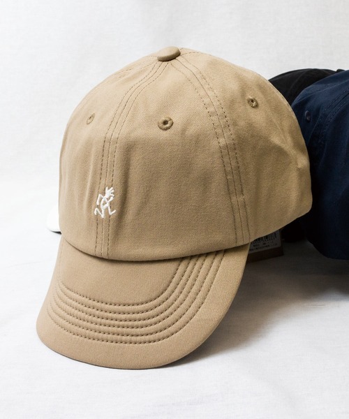 Gramicci（グラミチ）の「【GRAMICCI グラミチ】UMPIRE CAP 9910-56j（キャップ・メンズ・ブラック/ベージュ/グリーン/ネイビー/ホワイト/マスタード/オリーブ・FREE）」の2枚目の写真