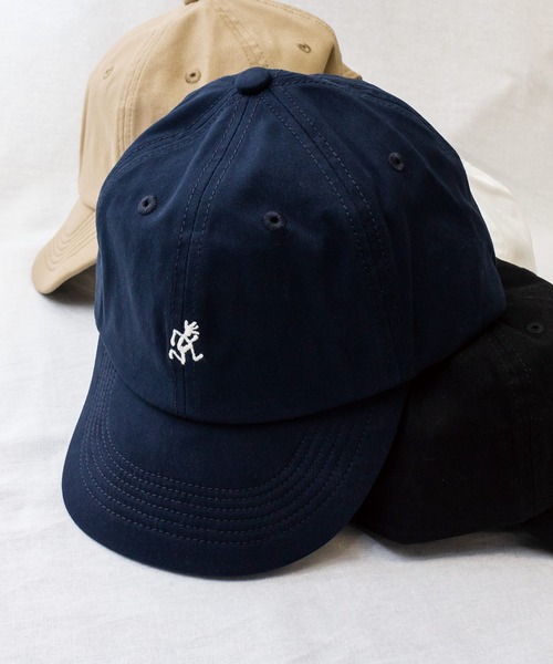 Gramicci（グラミチ）の「【GRAMICCI グラミチ】UMPIRE CAP 9910-56j（キャップ・メンズ・ブラック/ベージュ/グリーン/ネイビー/ホワイト/マスタード/オリーブ・FREE）」の6枚目の写真