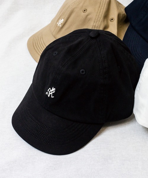 Gramicci（グラミチ）の「【GRAMICCI グラミチ】UMPIRE CAP 9910-56j（キャップ・メンズ・ブラック/ベージュ/グリーン/ネイビー/ホワイト/マスタード/オリーブ・FREE）」の3枚目の写真