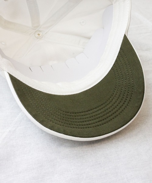 Gramicci（グラミチ）の「【GRAMICCI グラミチ】UMPIRE CAP 9910-56j（キャップ・メンズ・ブラック/ベージュ/グリーン/ネイビー/ホワイト/マスタード/オリーブ・FREE）」の13枚目の写真