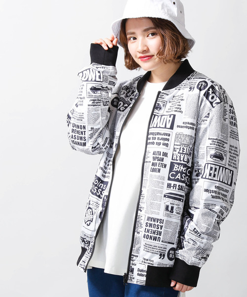 WEGO(ウィゴー)の「WEGO/総柄リバーシブルMA-1(MA-1・メンズ・その他1/その他2/その他3・X-LARGE/LARGE/MEDIUM)」の8枚目の写真