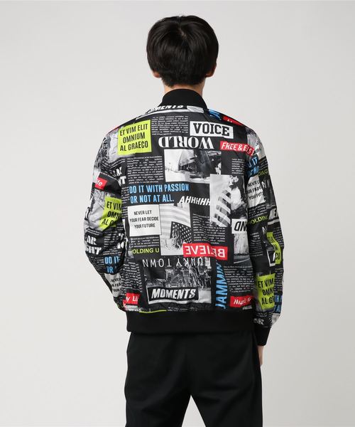 WEGO(ウィゴー)の「WEGO/総柄リバーシブルMA-1(MA-1・メンズ・その他1/その他2/その他3・X-LARGE/LARGE/MEDIUM)」の5枚目の写真