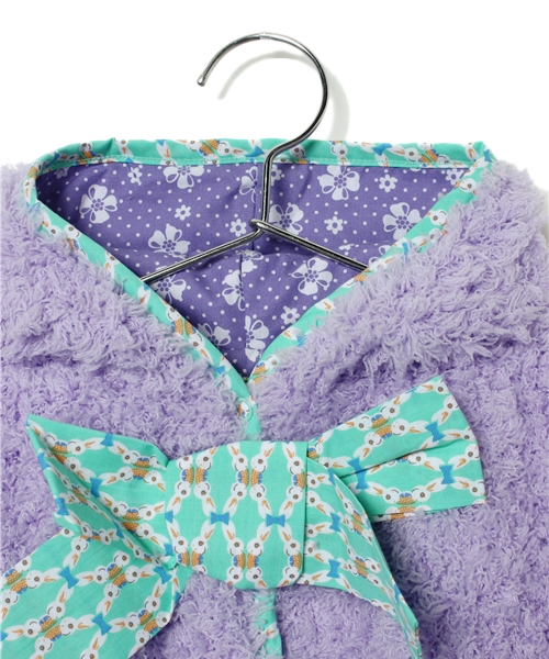 fafa（フェフェ）の「EVA | ポンチョ（ポンチョ・キッズ・グレー/ピンク/ピンク系その他/ミント/ラベンダー・MEDIUM/SMALL）」の7枚目の写真