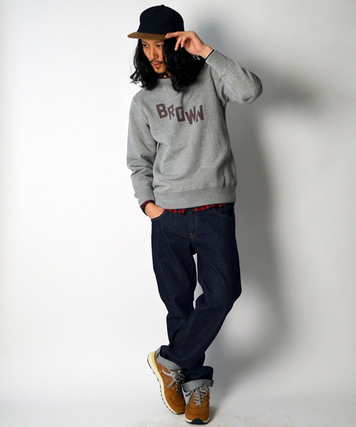 SHIPS（シップス）の「SC: RUSSEL ATHLETIC 【SHIPS別注】 プリント クルーネック/スウェット■（スウェット・メンズ・グレー/ネイビー/バーガンディー・SMALL/MEDIUM/LARGE）」の6枚目の写真