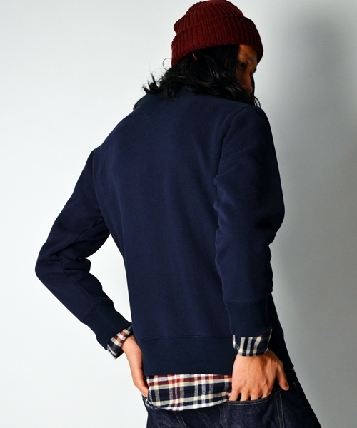 SHIPS（シップス）の「SC: RUSSEL ATHLETIC 【SHIPS別注】 プリント クルーネック/スウェット■（スウェット・メンズ・グレー/ネイビー/バーガンディー・SMALL/MEDIUM/LARGE）」の11枚目の写真