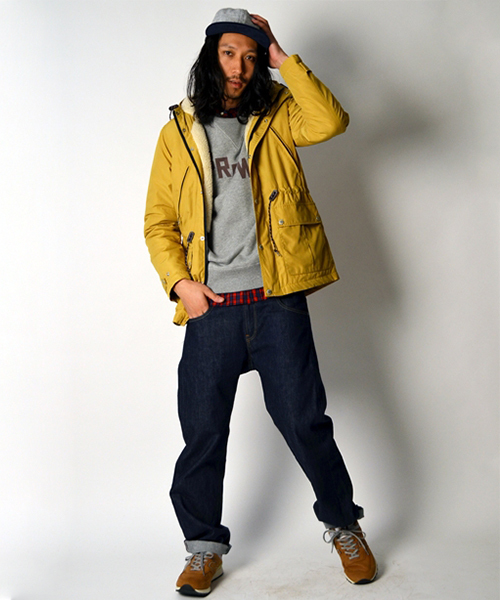 SHIPS（シップス）の「SC: RUSSEL ATHLETIC 【SHIPS別注】 プリント クルーネック/スウェット■（スウェット・メンズ・グレー/ネイビー/バーガンディー・SMALL/MEDIUM/LARGE）」の9枚目の写真