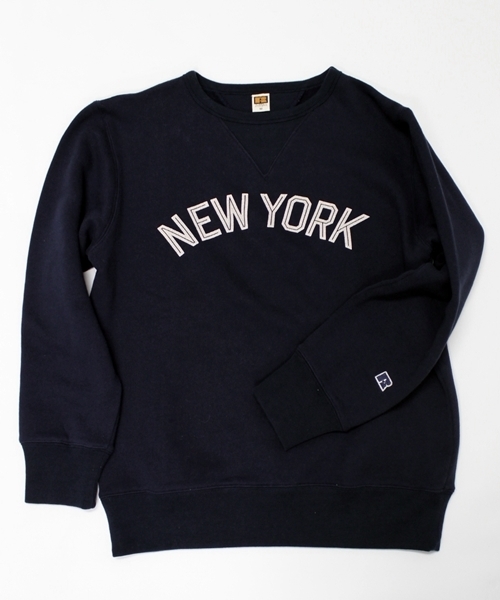 SHIPS（シップス）の「SC: RUSSEL ATHLETIC 【SHIPS別注】 プリント クルーネック/スウェット■（スウェット・メンズ・グレー/ネイビー/バーガンディー・SMALL/MEDIUM/LARGE）」の4枚目の写真