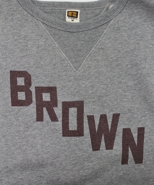 SHIPS（シップス）の「SC: RUSSEL ATHLETIC 【SHIPS別注】 プリント クルーネック/スウェット■（スウェット・メンズ・グレー/ネイビー/バーガンディー・SMALL/MEDIUM/LARGE）」の18枚目の写真