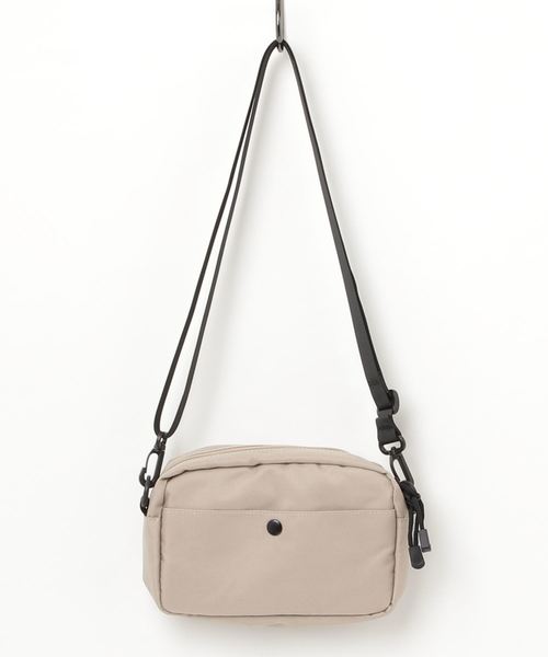 BEN DAVIS（ベンデイビス）の「WEGO/BEN DAVIS 横型ショルダーバッグ（ショルダーバッグ・メンズ・ブラック/ベージュ・FREE）」の3枚目の写真