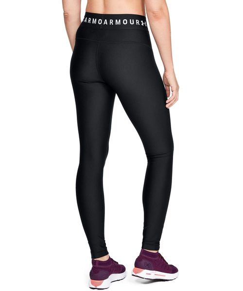 UNDER ARMOUR(アンダーアーマー)の「ウーマンズトレーニングベースレイヤー / ヒートギアアーマーレギングスブランドウエストバンド(レギンス/スパッツ・レディース・ブラック/ヘザーグレー/パープル・XL/LG/SM/MD)」の7枚目の写真