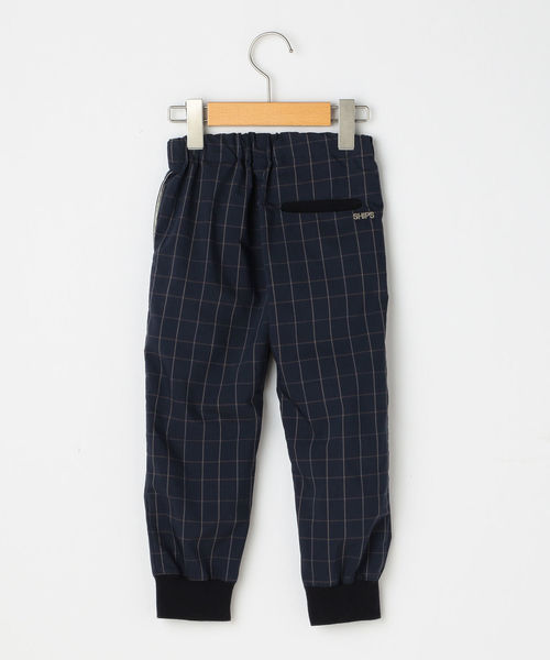 SHIPS(シップス)の「SHIPS KIDS:丸ゴム ウィンドーペン リブ パンツ(100~130cm)(その他パンツ・キッズ・ネイビー・100/110/120/130)」の2枚目の写真