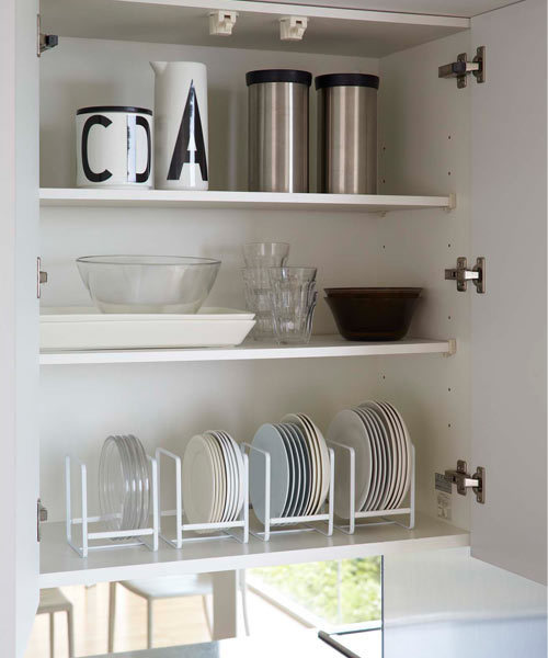 tower（タワー）の「tower（タワー） ディッシュラック　S（キッチン収納・レディース・ブラック/ホワイト・ONE SIZE）」の14枚目の写真