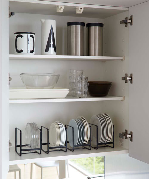 tower（タワー）の「tower（タワー） ディッシュラック　S（キッチン収納・レディース・ブラック/ホワイト・ONE SIZE）」の13枚目の写真