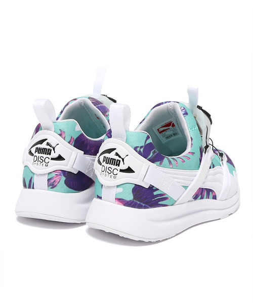 PUMA(プーマ)の「ディスク トロピカリア ウィメンズ (WOMEN) - progressive youth(スニーカー・レディース・ホワイト/ブラック・23.5cm/25.5cm/22.5cm/24cm/24.5cm/23cm/25cm)」の7枚目の写真