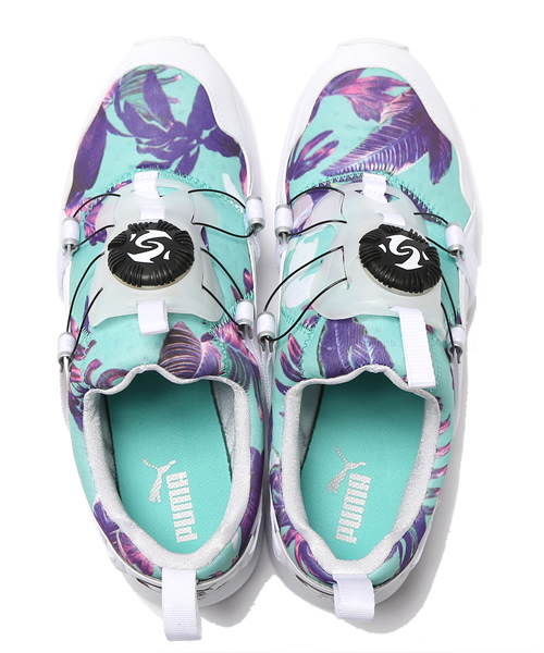 PUMA(プーマ)の「ディスク トロピカリア ウィメンズ (WOMEN) - progressive youth(スニーカー・レディース・ホワイト/ブラック・23.5cm/25.5cm/22.5cm/24cm/24.5cm/23cm/25cm)」の9枚目の写真