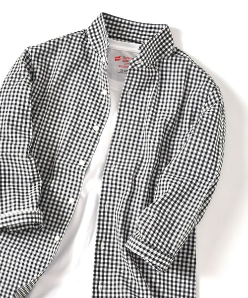 Ships シップス の Su Cool Max コットン リネン スタンドカラー 7スリーブ シャツ シャツ ブラウス Wear