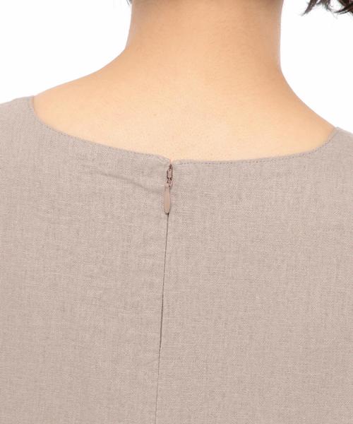 LAKOLE(ラコレ)の「【ドライタッチ】スリーブレスティアードワンピース / LAKOLE(ワンピース・レディース・ブラック/ベージュ/ピンク・SMALL/MEDIUM)」の14枚目の写真
