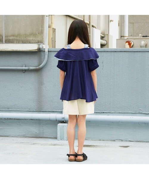 前開きブラウス