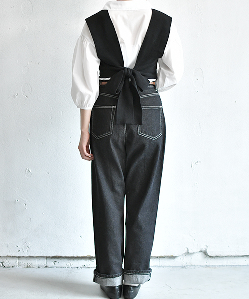 PairPair（ペアペア）の「ニットビスチェ×シャツSET（シャツ/ブラウス・レディース・ブラック/ライトグレー/ブルー・FREE）」の16枚目の写真