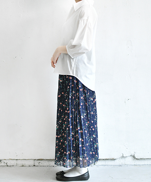 PairPair（ペアペア）の「ニットビスチェ×シャツSET（シャツ/ブラウス・レディース・ブラック/ライトグレー/ブルー・FREE）」の6枚目の写真